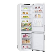 LG 2.03M 384L Kombinerad kyl/frys(White) - Energiklass A, GBP62SWNAC
