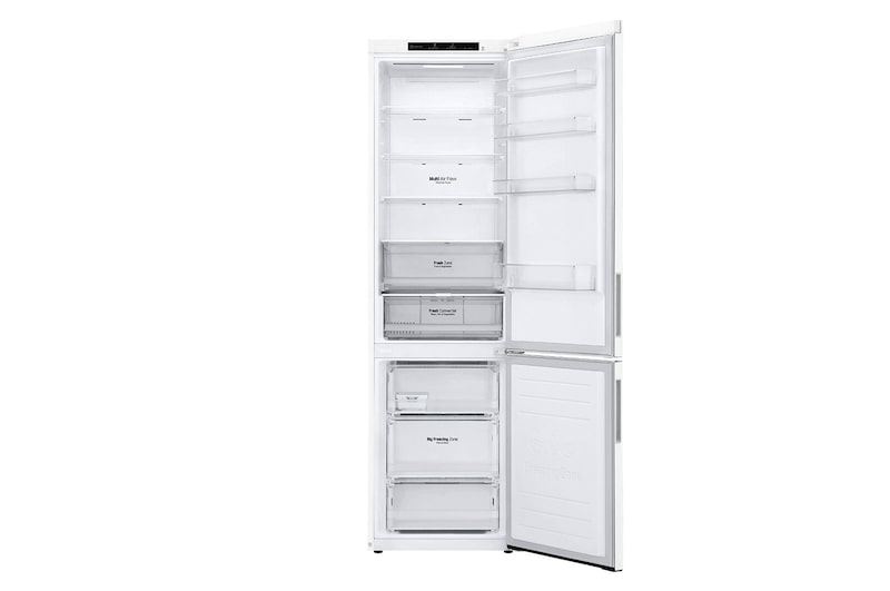 LG 2.03M 384L Kombinerad kyl/frys(White) - Energiklass A, GBP62SWNAC