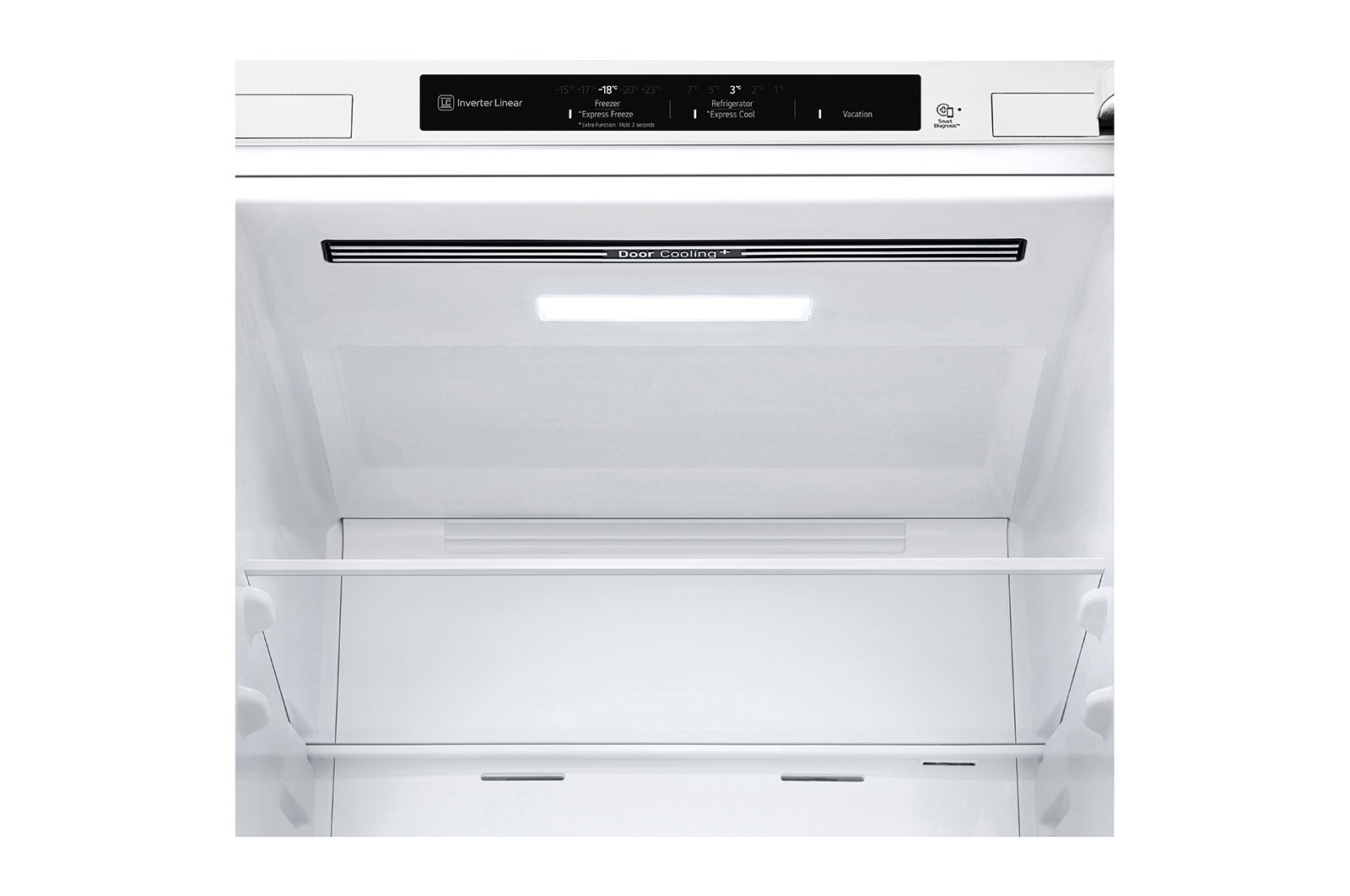 LG 2.03M 384L Kombinerad kyl/frys(White) - Energiklass A, GBP62SWNAC
