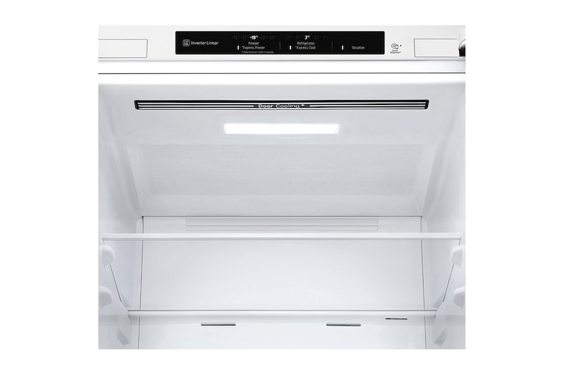 LG 2.03M 384L Kombinerad kyl/frys(White) - Energiklass A, GBP62SWNAC