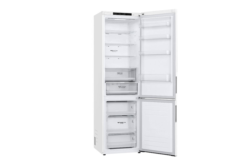 LG 2.03M 384L Kombinerad kyl/frys(White) - Energiklass A, GBP62SWNAC