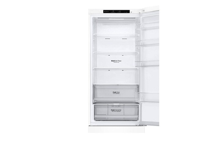 LG 2.03M 384L Kombinerad kyl/frys(White) - Energiklass A, GBP62SWNAC