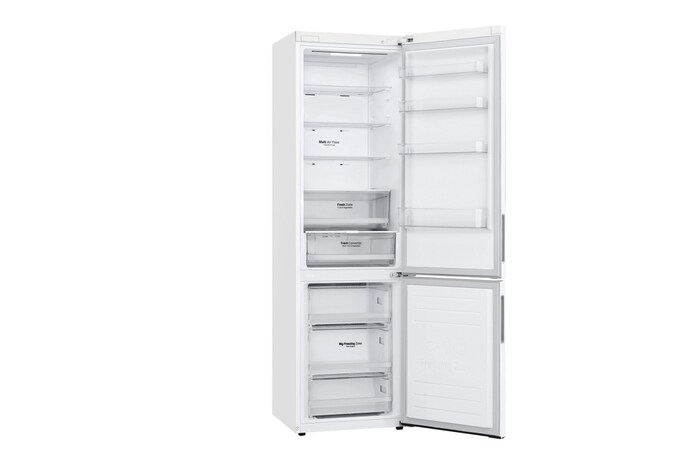 LG 2.03M 384L Kombinerad kyl/frys(Vit) - Energiklass C, Door Cooling™ och Smart Diagnosis™ med Wi-Fi, GBP62SWXCC1