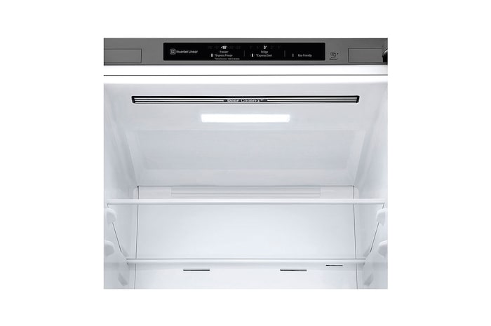 LG 1.86M 344L Kombinerad kyl/frys(Prime Silver) - Energiklass D, GBV3100DPY