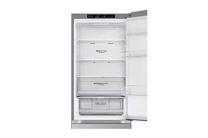 LG 1.86M 344L Kombinerad kyl/frys(Prime Silver) - Energiklass D, GBV3100DPY