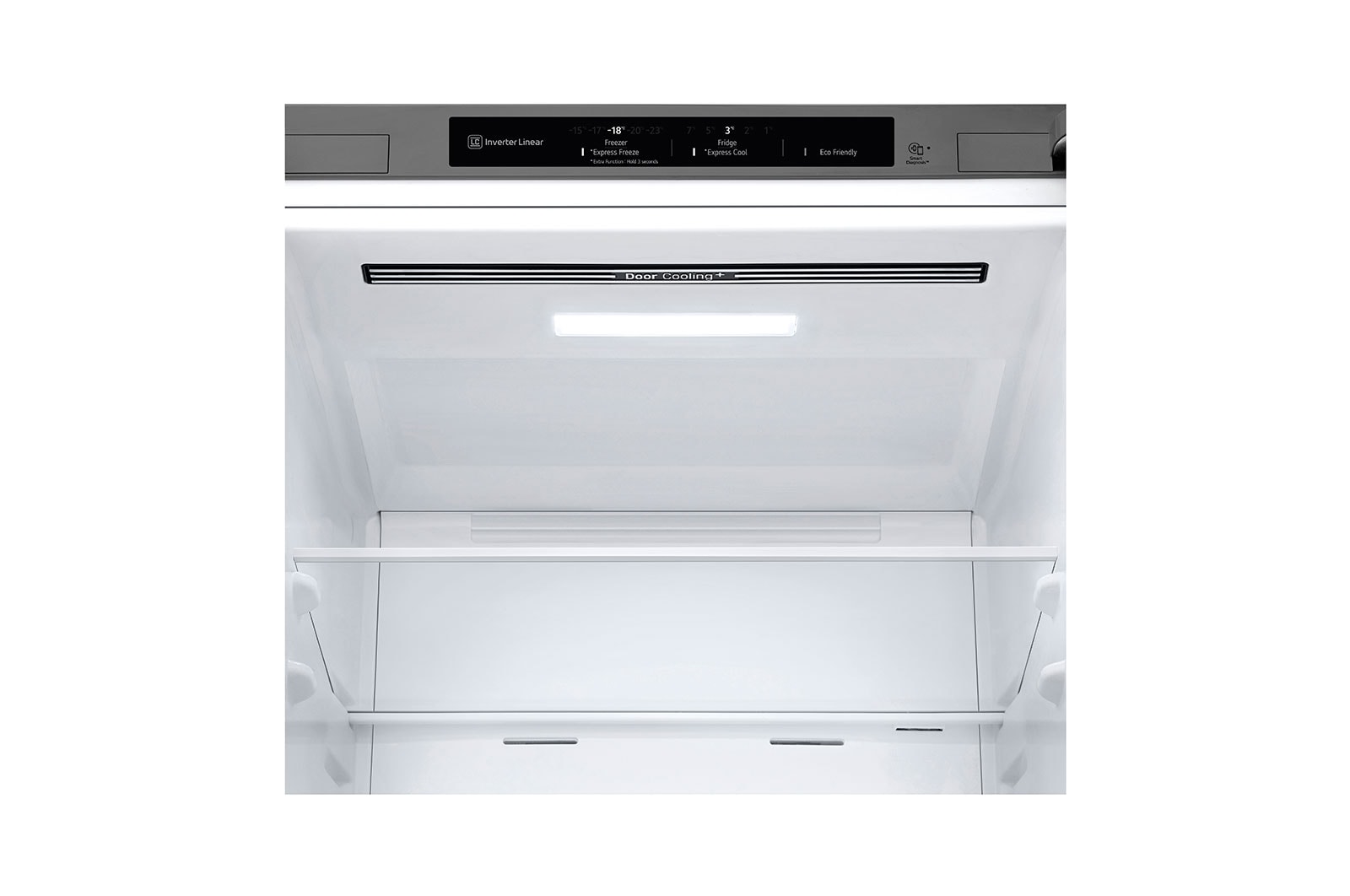 LG 1.86M 344L Kombinerad kyl/frys(Prime Silver) - Energiklass D, GBV3100DPY