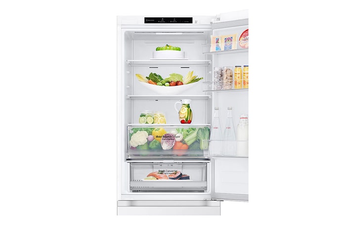 LG 1.86M 344L Kombinerad kyl/frys(Vit) - Energiklass D, GBV3100DSW