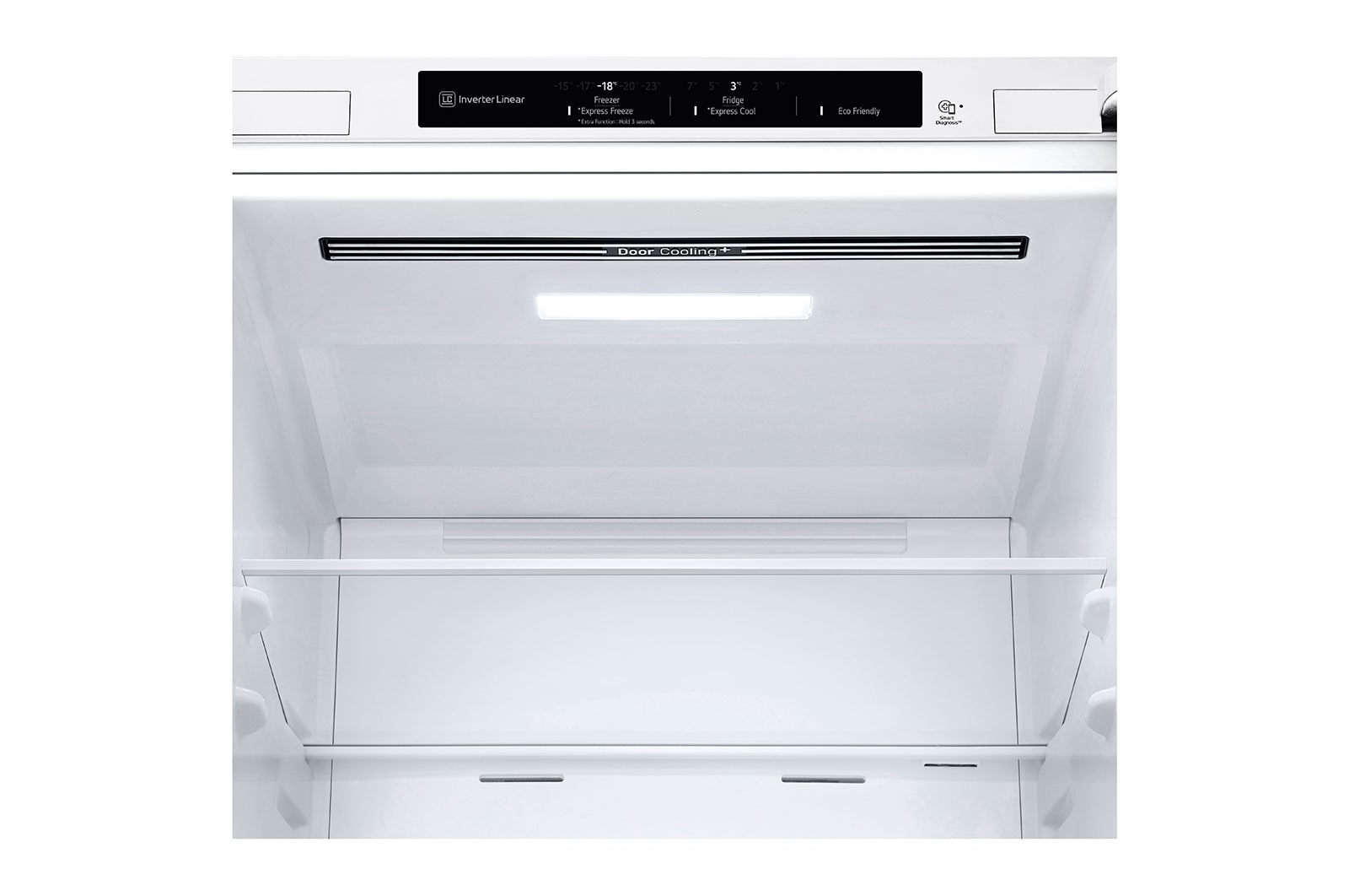 LG 1.86M 344L Kombinerad kyl/frys(Vit) - Energiklass D, GBV3100DSW