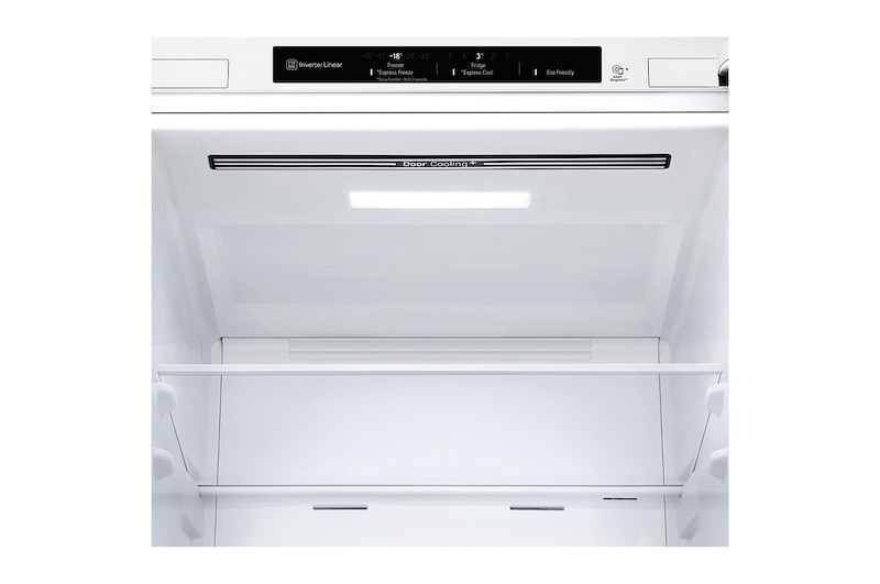 LG 1.86M 344L Kombinerad kyl/frys(Vit) - Energiklass D, GBV3100DSW