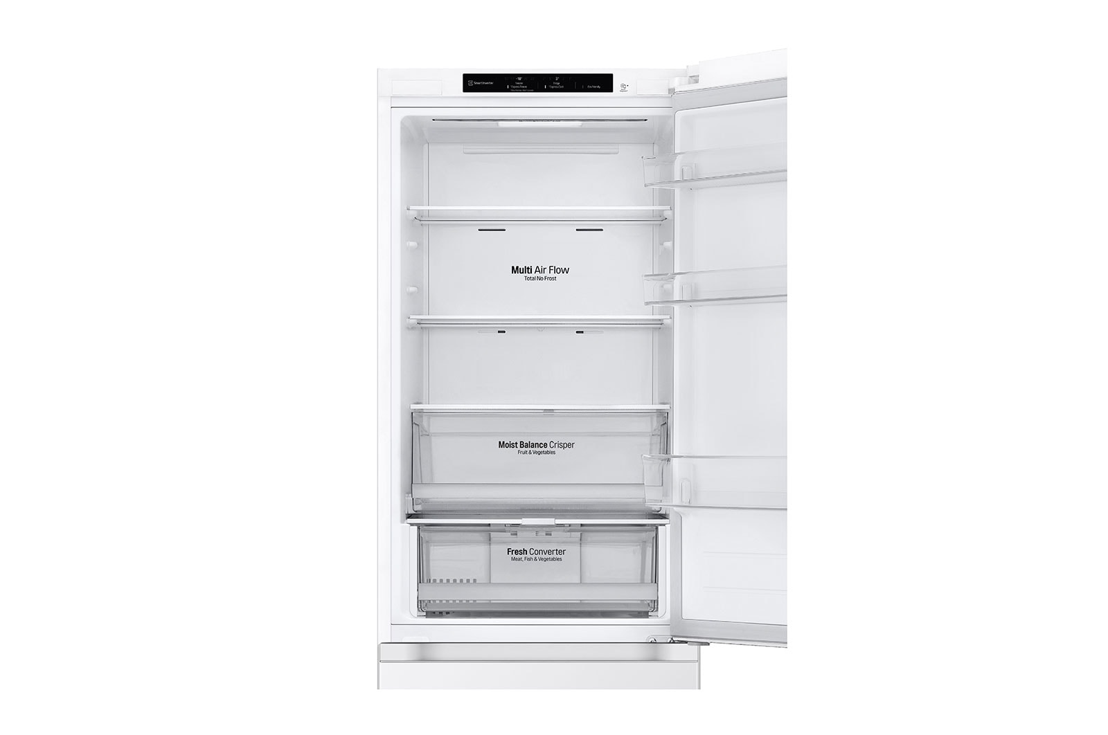 LG 1.86M 344L Kombinerad kyl/frys(Vit) - Energiklass D, GBV3100DSW