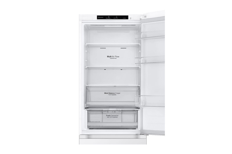 LG 1.86M 344L Kombinerad kyl/frys(Vit) - Energiklass D, GBV3100DSW