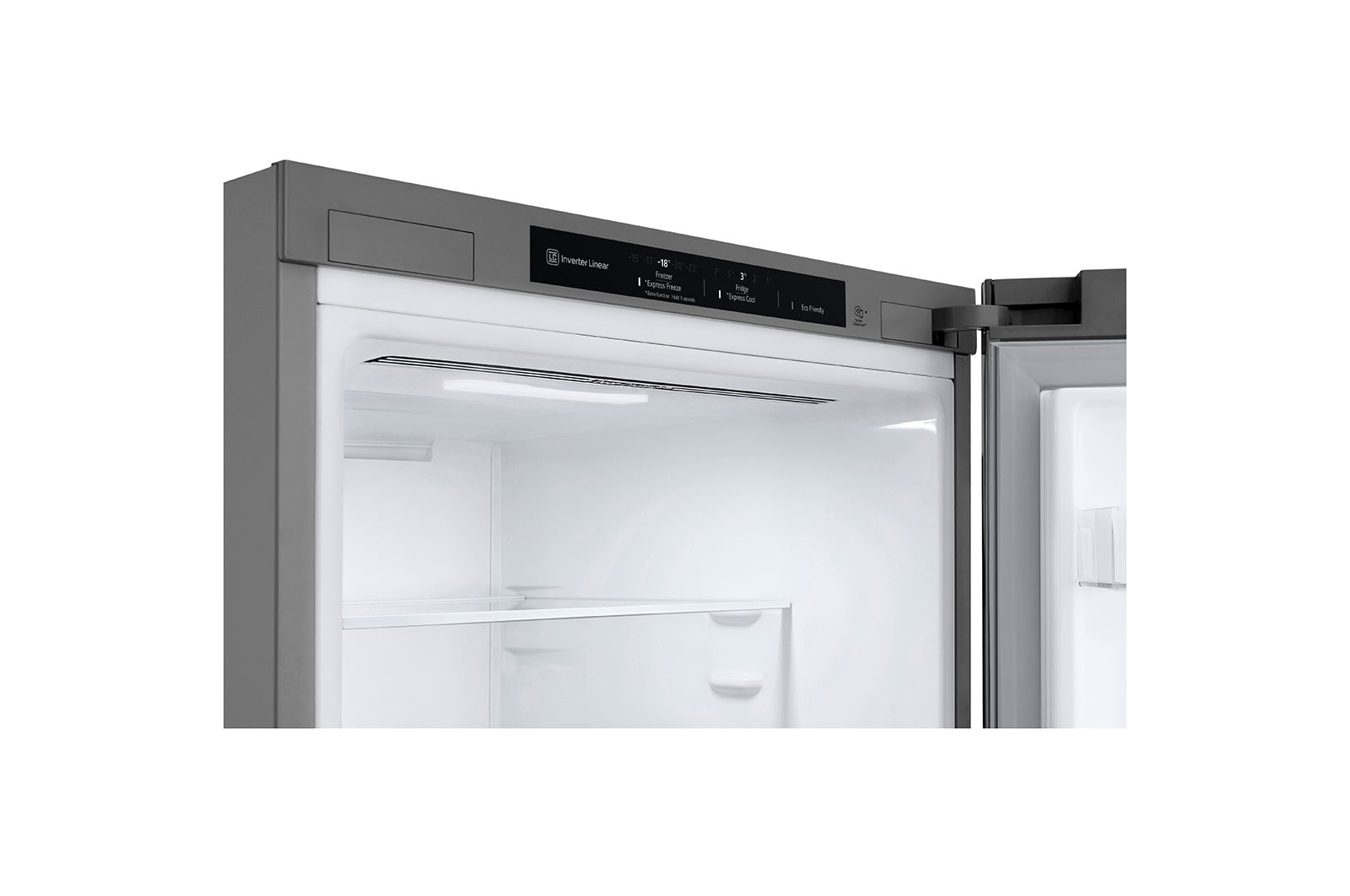 LG 2.03M 387L Kombinerad kyl/frys(Prime Silver) - Energiklass D, GBV3200DPY