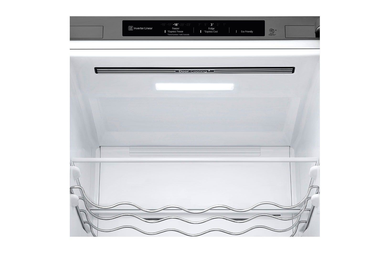 LG 2.03M 387L Kombinerad kyl/frys(Prime Silver) - Energiklass D, GBV3200DPY