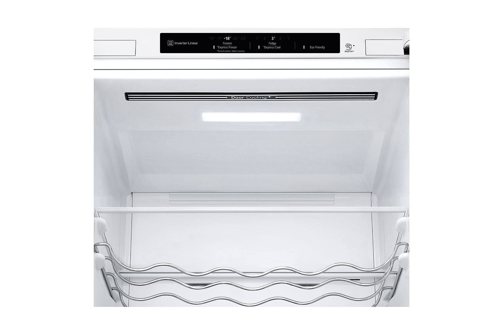 LG 2.03M 387L Kombinerad kyl/frys(White) - Energiklass D, GBV3200DSW