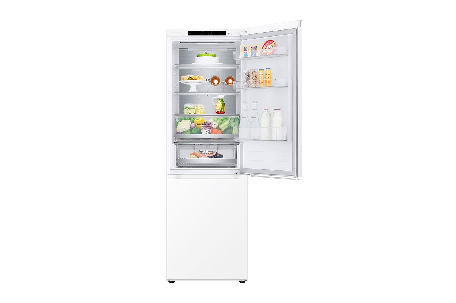 LG 1.86M 344L Kombinerad kyl/frys(White) - Energiklass D, GBV5140DSW