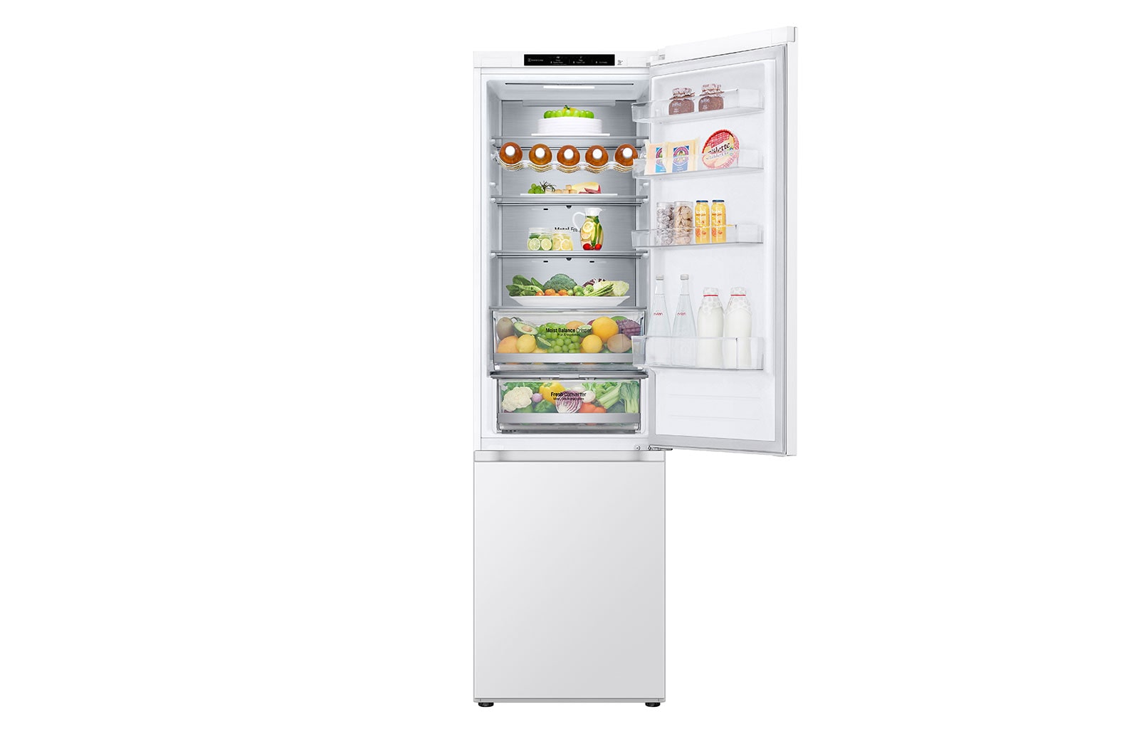 LG 2.03M 387L Kombinerad kyl/frys(White) - Energiklass D, GBV5240DSW