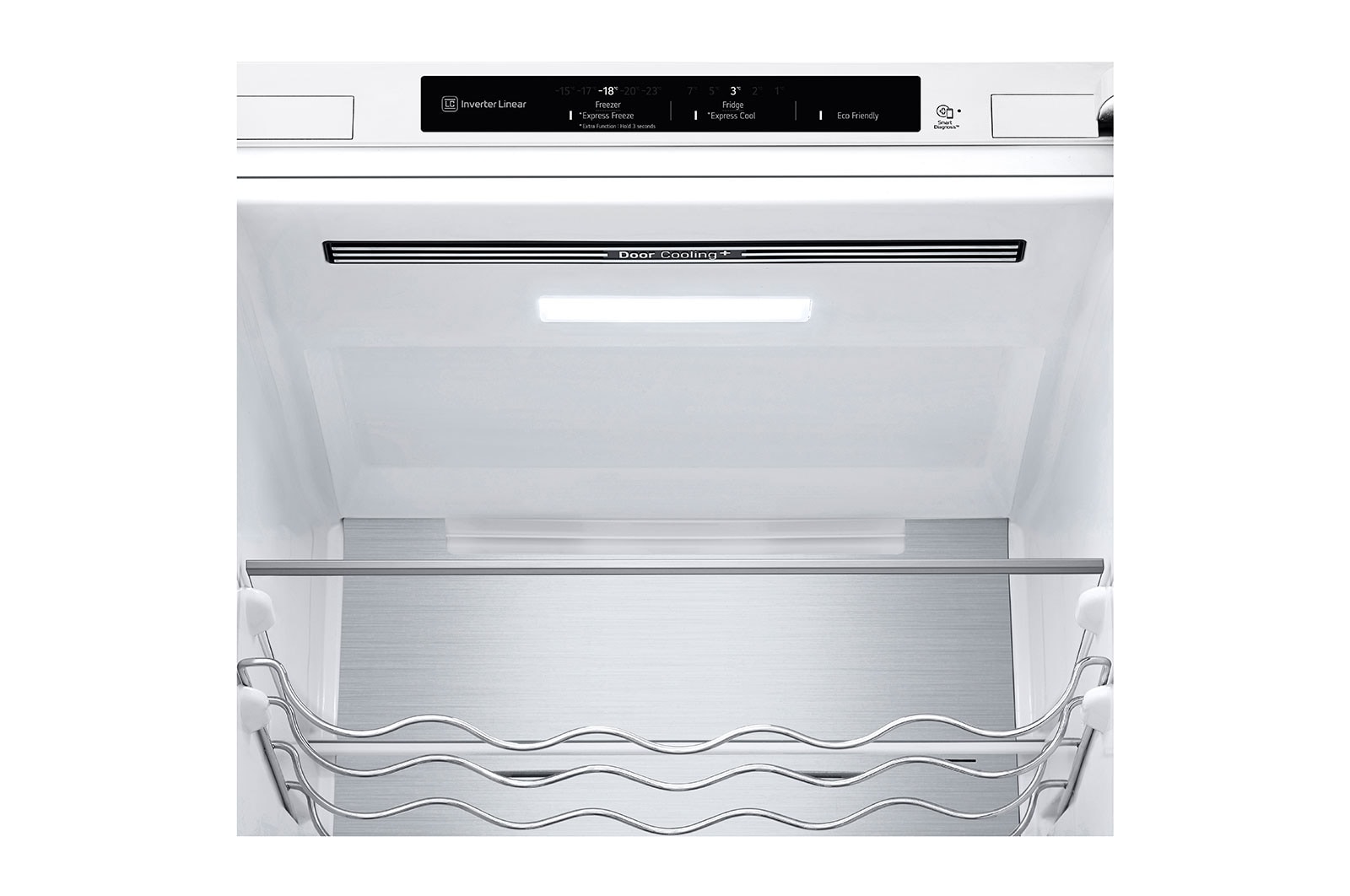 LG 2.03M 387L Kombinerad kyl/frys(White) - Energiklass D, GBV5240DSW