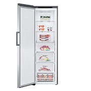 LG Fristående kyl (386L) och frys (324L)-paket (Shiny Steel), Energiklass E, GF41GL51PZ