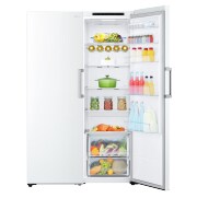 LG Fristående kyl (386L) och frys (324L)-paket (Vitt), Energiklass E, GF41GL51SW