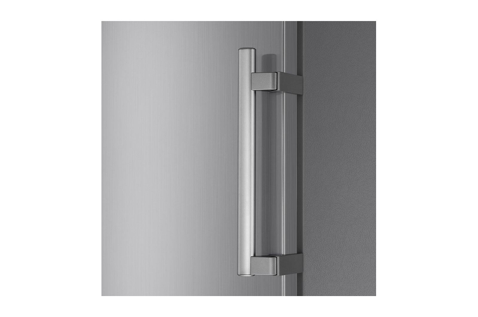 LG 323L Fristående frys (Shiny Steel) - Energiklass F, Total No Frost och Smart Diagnosis™ med Wi-Fi, GF5237PZJZ1