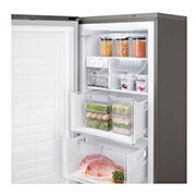 LG 323L Fristående frys (Shiny Steel) - Energiklass F, Total No Frost och Smart Diagnosis™ med Wi-Fi, GF5237PZJZ1
