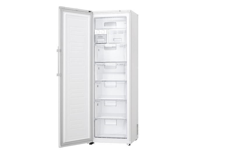 LG 323L Fristående frys (Vit) - Energiklass F, Total No Frost och Smart Diagnosis™ med Wi-Fi, GF5237SWJZ1