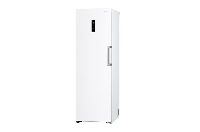 LG 324L Fristående frys (Vit) - Energiklass E, Total No Frost, Express Freeze, Smart Diagnosis™ med Wi-Fi, GFE41SWGSZ