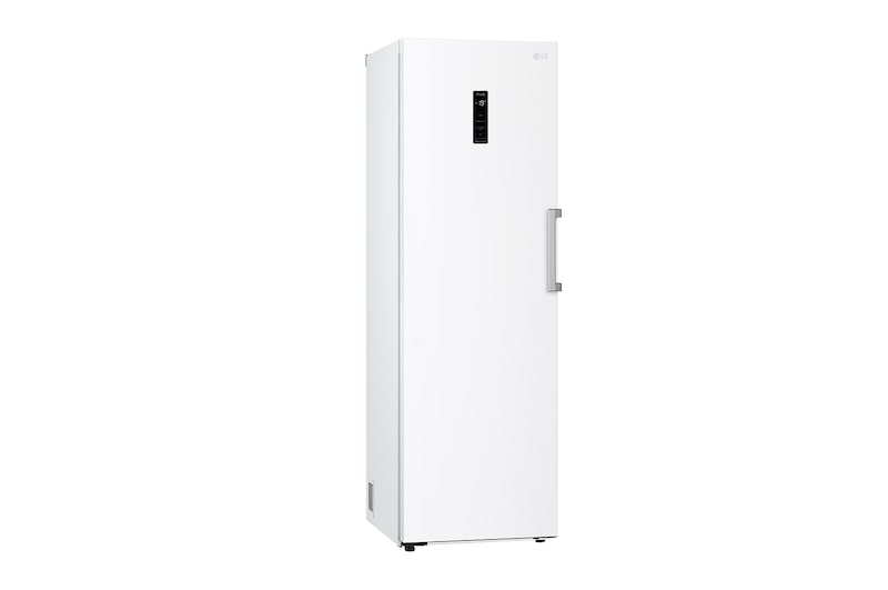 LG 324L Fristående frys (Vit) - Energiklass E, Total No Frost, Express Freeze, Smart Diagnosis™ med Wi-Fi, GFE41SWGSZ