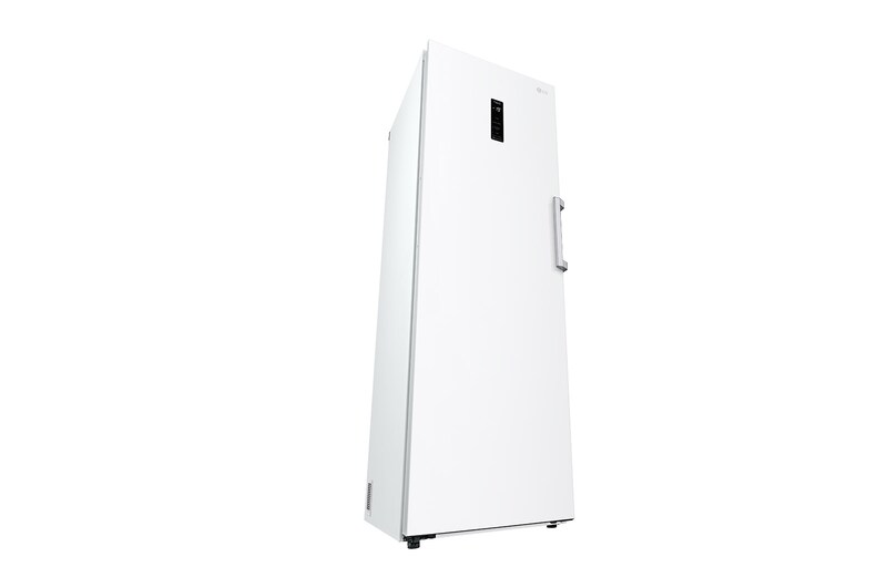 LG 324L Fristående frys (Vit) - Energiklass E, Total No Frost, Express Freeze, Smart Diagnosis™ med Wi-Fi, GFE41SWGSZ