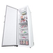 LG 324L Fristående frys (Vit) - Energiklass E, Total No Frost, Express Freeze, Smart Diagnosis™ med Wi-Fi, GFE41SWGSZ