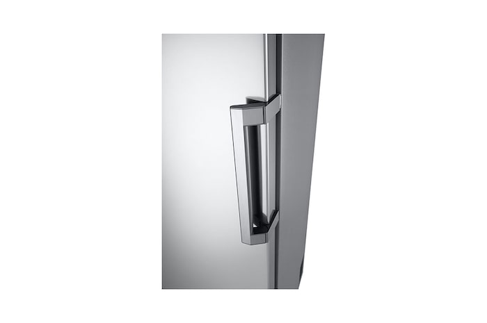 LG 324L Fristående frys (Shiny Steel) - Energiklass E, Total No Frost, Express Freeze, Smart Diagnosis™ med Wi-Fi, GFE61PZCSZ