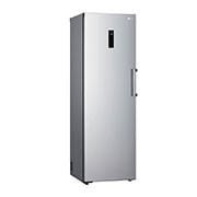 LG 324L Fristående frys (Shiny Steel) - Energiklass E, Total No Frost, Express Freeze, Smart Diagnosis™ med Wi-Fi, GFE61PZCSZ