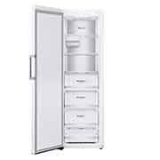 LG 324L Fristående frys (Vit) - Energiklass E, Total No Frost, Express Freeze, Smart Diagnosis™ med Wi-Fi, GFE61SWCSZ