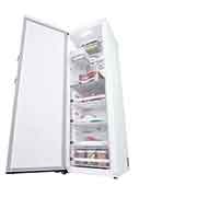 LG 324L Fristående frys (Vit) - Energiklass E, Total No Frost, Express Freeze, Smart Diagnosis™ med Wi-Fi, GFE61SWCSZ