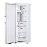 LG 324L Fristående frys (Vit) - Energiklass E, Total No Frost, Express Freeze, Smart Diagnosis™ med Wi-Fi, GFE61SWCSZ