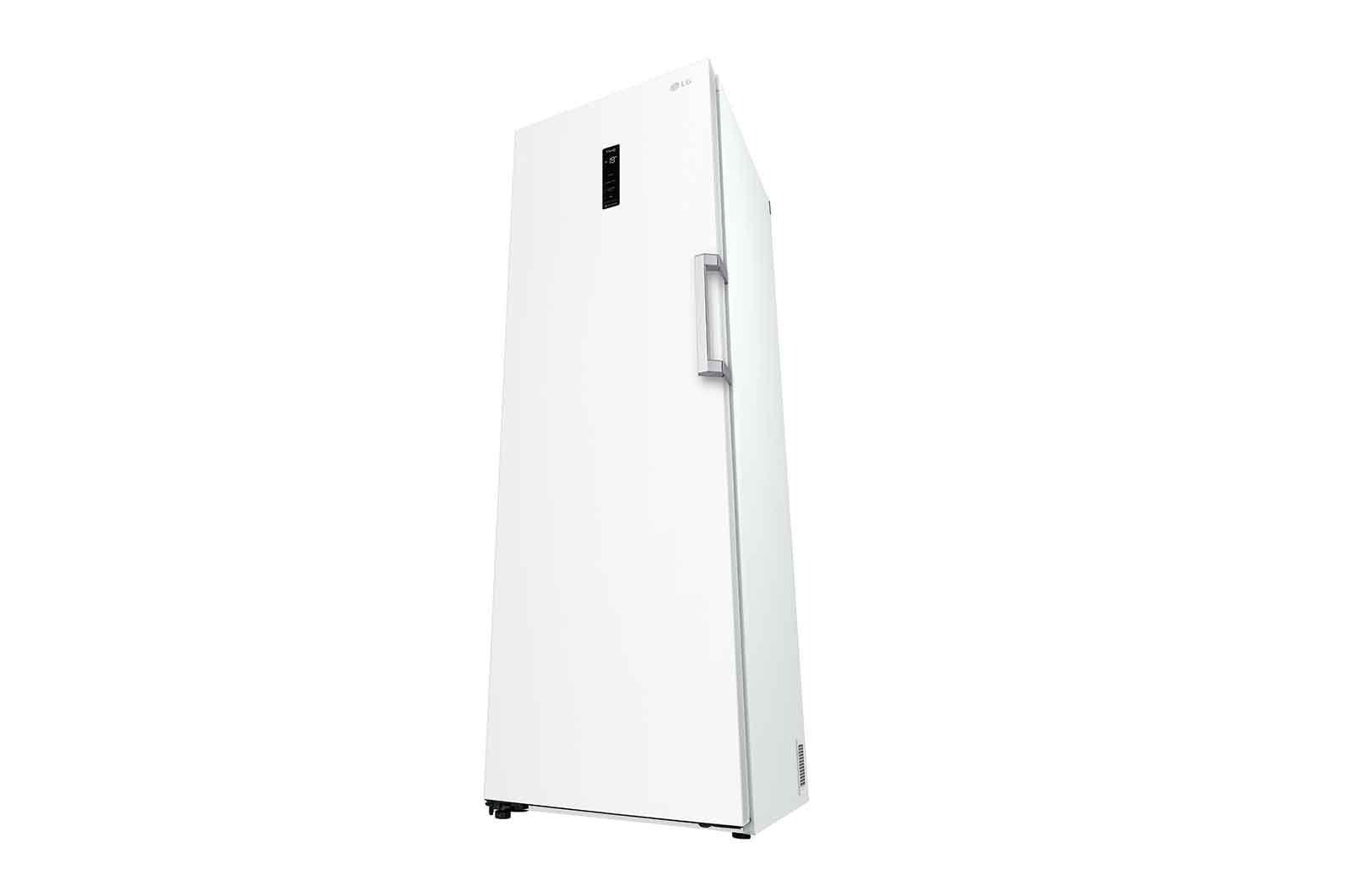 LG 324L Fristående frys (Vit) - Energiklass E, Total No Frost, Express Freeze, Smart Diagnosis™ med Wi-Fi, GFE61SWCSZ