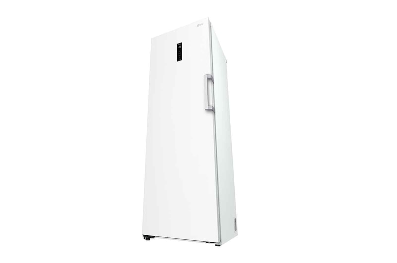 LG 324L Fristående frys (Vit) - Energiklass E, Total No Frost, Express Freeze, Smart Diagnosis™ med Wi-Fi, GFE61SWCSZ