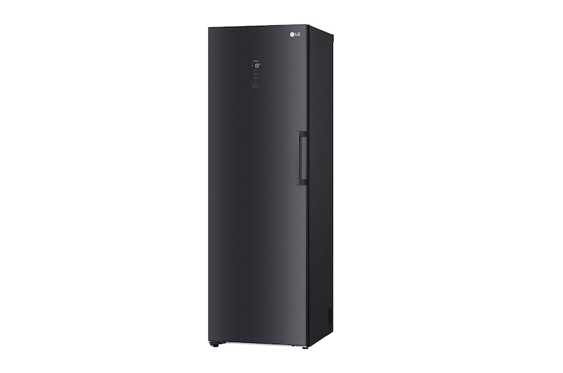 LG 324L Fristående frys (Matte Black) - Energiklass D, Total No Frost, Express Freeze, Smart Diagnosis™ med Wi-Fi, GFM61MCCSF