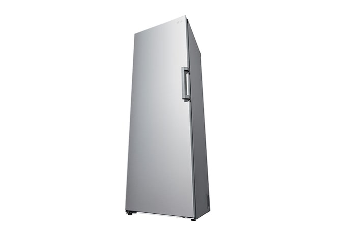 LG 324L Fristående frys (Shiny Steel) - Energiklass D, Total No Frost, Express Freeze, GFT41PZGSF
