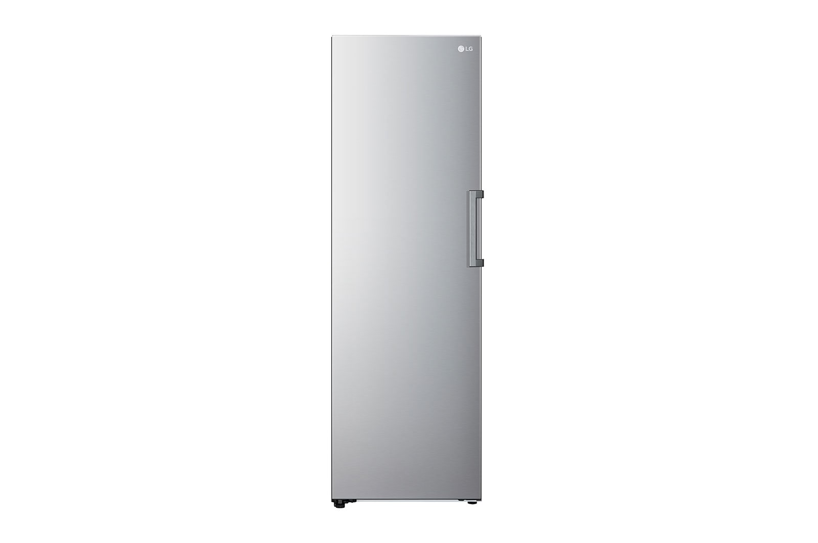 Vy framifrån av 324L Fristående frys (Shiny Steel) - Energiklass D, Total No Frost, Express Freeze GFT41PZGSF