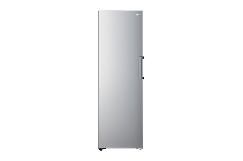 LG 324L Fristående frys (Shiny Steel) - Energiklass D, Total No Frost, Express Freeze, GFT41PZGSF