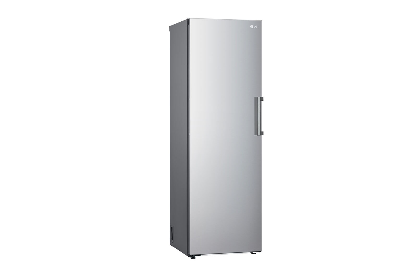 LG 324L Fristående frys (Shiny Steel) - Energiklass D, Total No Frost, Express Freeze, GFT41PZGSF