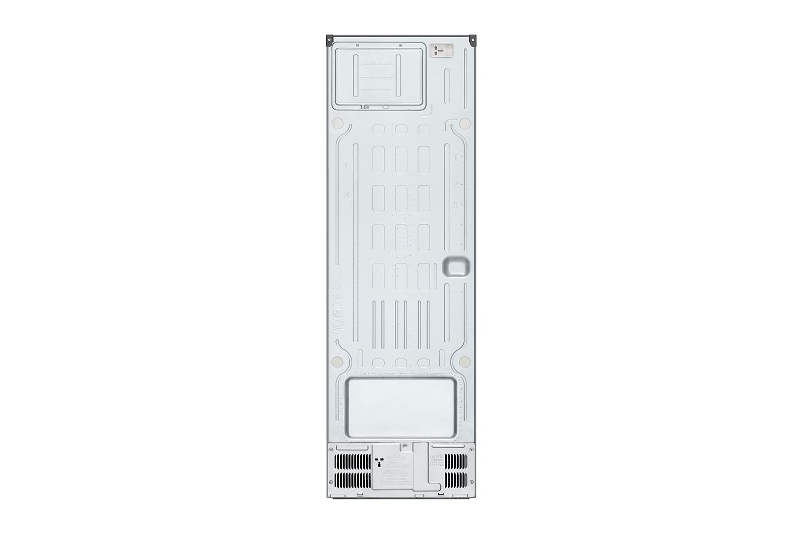 LG 324L Fristående frys (Shiny Steel) - Energiklass D, Total No Frost, Express Freeze, GFT41PZGSF