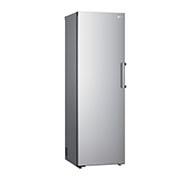 LG 324L Fristående frys (Shiny Steel) - Energiklass D, Total No Frost, Express Freeze, GFT41PZGSF