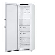 LG 324L Fristående frys (Vit) - Energiklass D, Total No Frost, Express Freeze, GFT41SWGSF