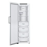 LG 324L Fristående frys (Vit) - Energiklass E, Total No Frost, Express Freeze, Smart Diagnosis™, GFT61SWCSZ