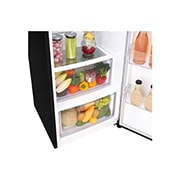 LG 375L Fristående kylskåp (Matte Black) - Energiklass F, Moist Balance Crisper™ och Smart Diagnosis™ med Wi-Fi, GL5241MCJZ1