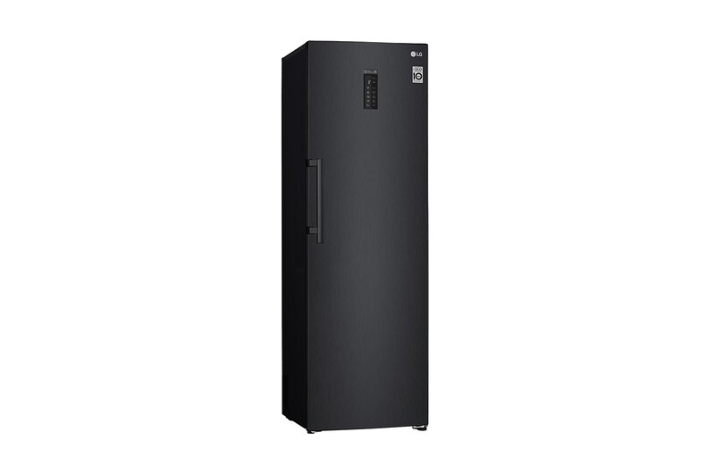 LG 375L Fristående kylskåp (Matte Black) - Energiklass F, Moist Balance Crisper™ och Smart Diagnosis™ med Wi-Fi, GL5241MCJZ1