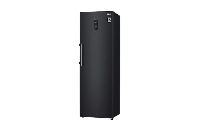 LG 375L Fristående kylskåp (Matte Black) - Energiklass F, Moist Balance Crisper™ och Smart Diagnosis™ med Wi-Fi, GL5241MCJZ1