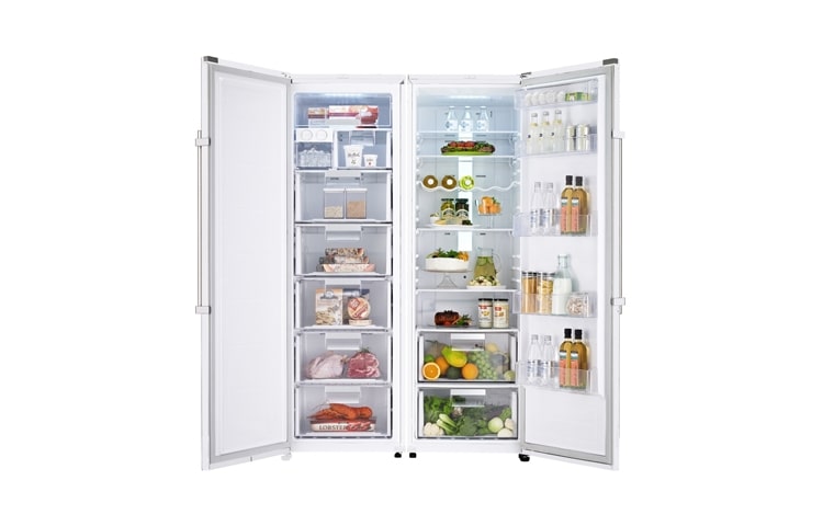LG Aktivt kylt  kylskåp, 185 cm (nettovolym 382 liter ), GL5241SWJZ